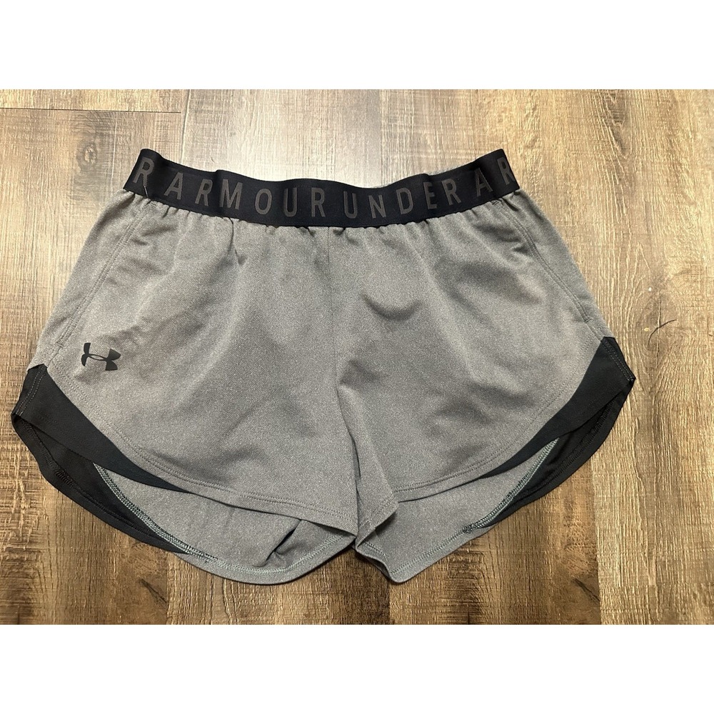 Under Armour Gray Loose Shorts Medium